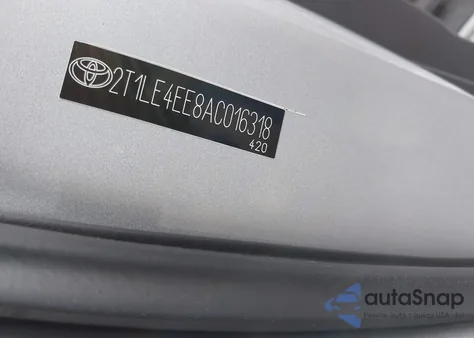 2010 Toyota Matrix S из США, поврежденный, VIN 2T1LE4EE8AC016318